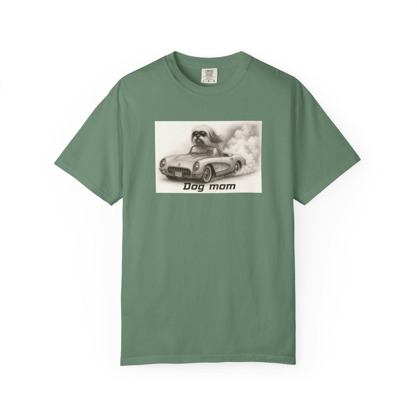 Dog Mom - Lhasa Apso- “Cool Dogs in Cool Cars” T-Shirt Collection! 🐶🚗