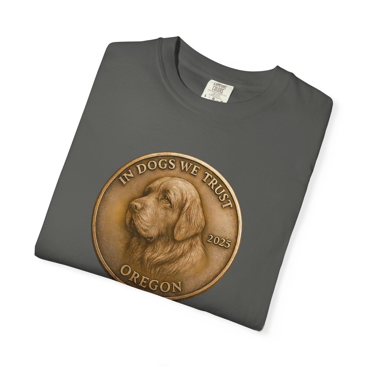Oregon State Coin T-Shirt Collection - Proud Dog Breed Illustrations