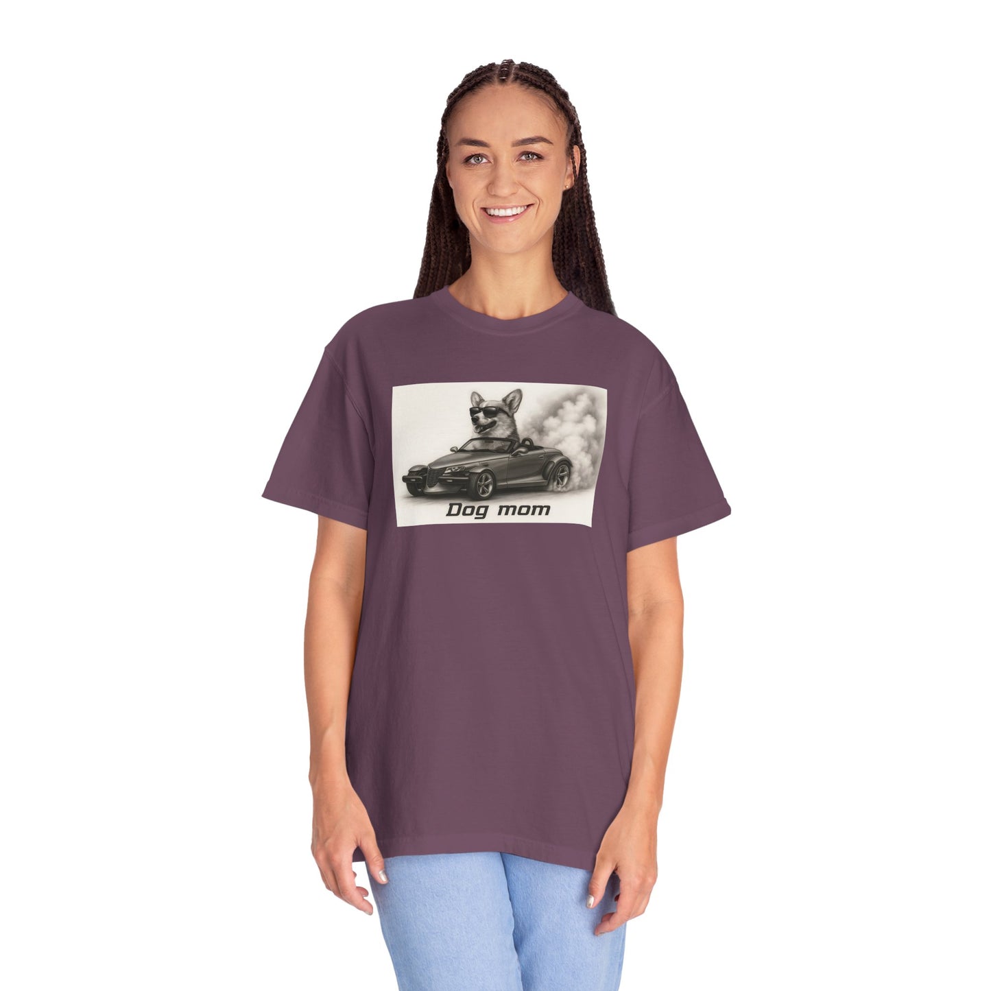 Dog Mom - Corgi - “Cool Dogs in Cool Cars” T-Shirt Collection! 🐶🚗