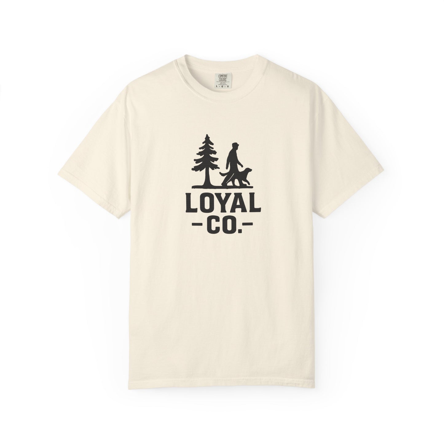 Loyal Co. Unisex Garment-Dyed T-shirt – Perfect for Outdoor Enthusiasts, Casual Wear, Gifts, and Eco-Friendly Fashion