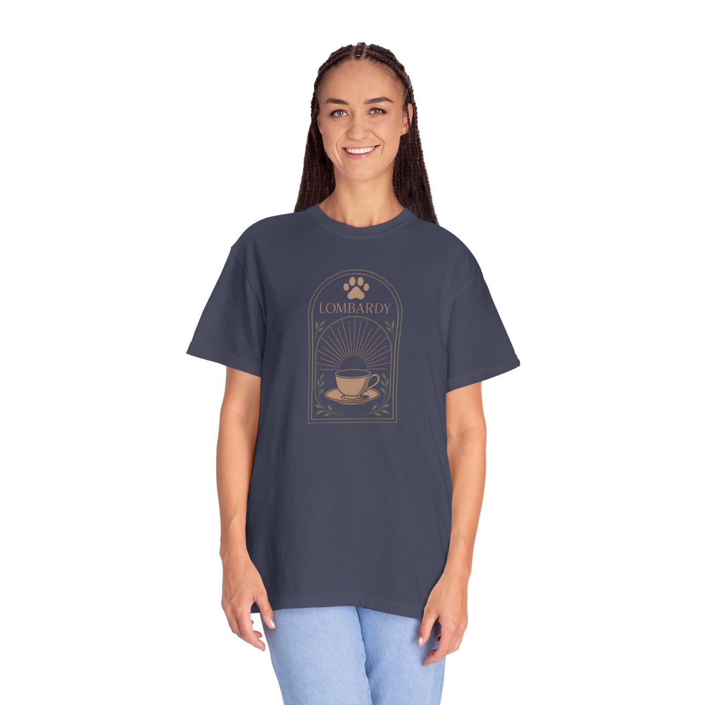 Coffee Lover's Unisex Garment-Dyed T-shirt, Soft Cotton Tee, Perfect Gift for Baristas, Coffee Enthusiasts, Homewear, Casual Style