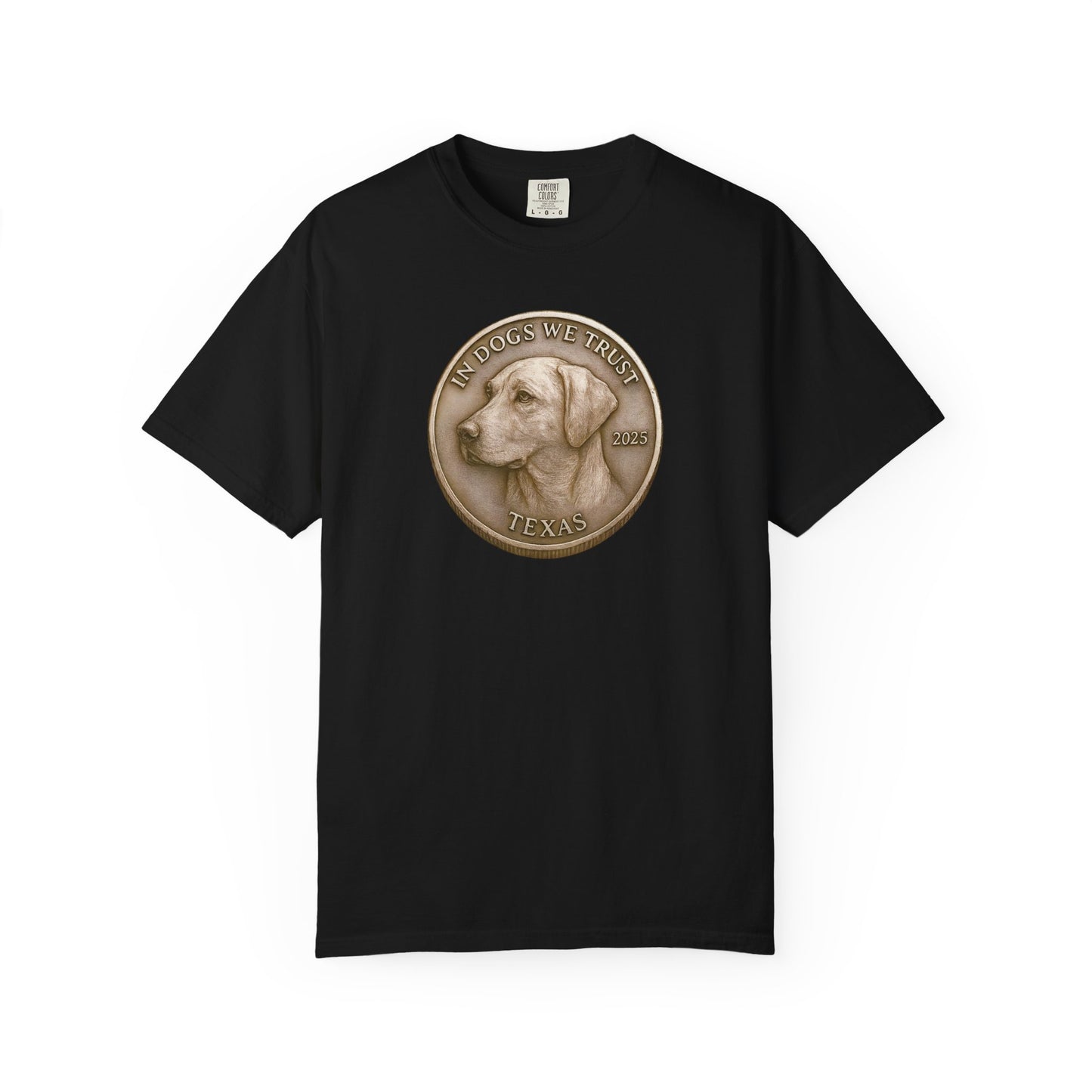 Texas State Coin T-Shirt Collection - Proud Dog Breed Illustrations