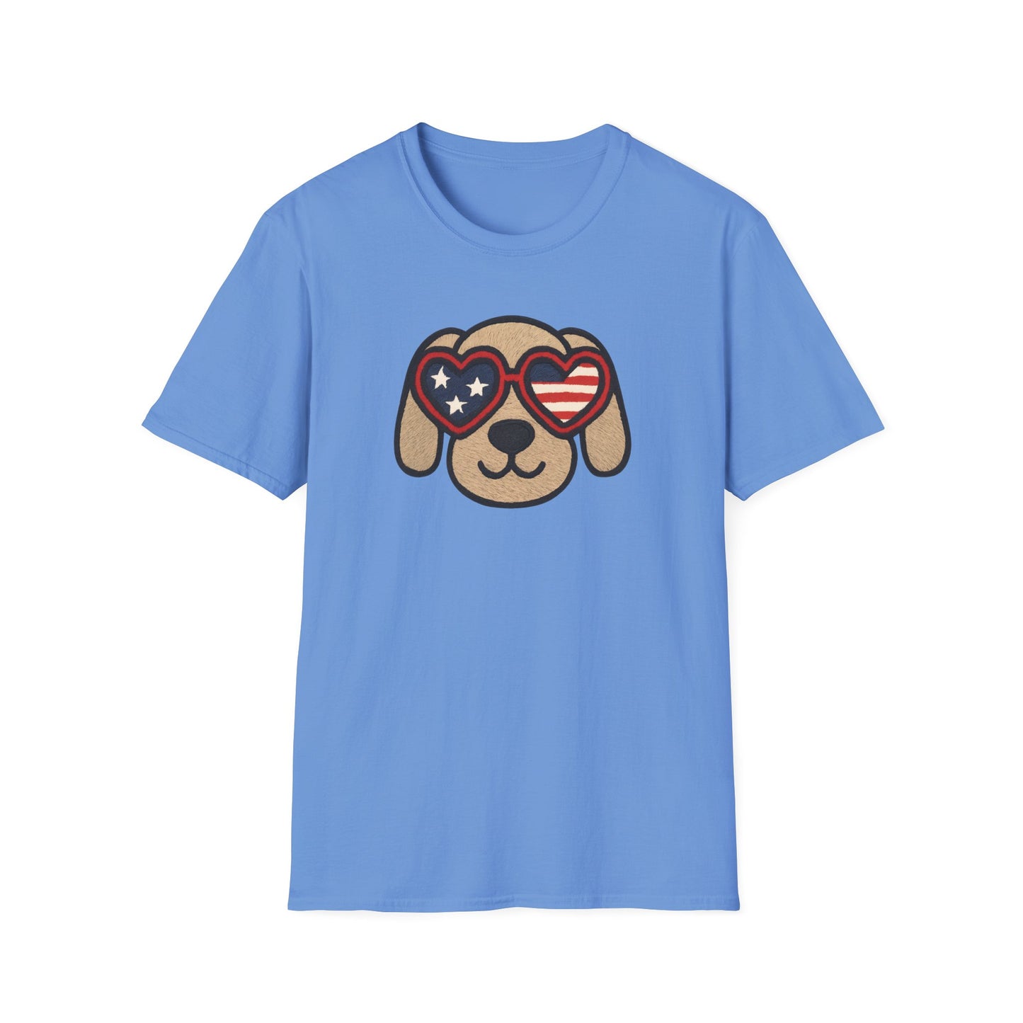 Patriotic Unisex T-Shirt with Flag Design, USA Pride Shirt, Everyday Wear, 4th of July Gift, Casual Style, American Flag Tee