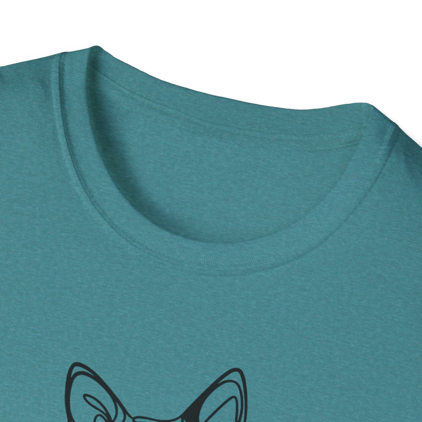 🖤 True Grit – Blue Heeler Line Art Tee
