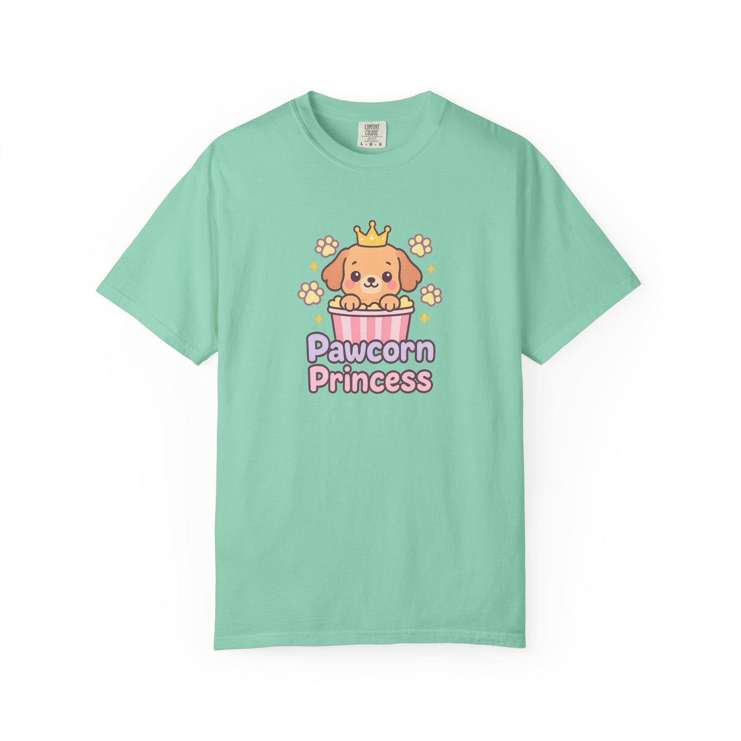 Pawprint Princess T-Shirt, Cute Dog Lover Tee, Funny Pet Shirt, Gift for Dog Moms, Animal Lover Clothing