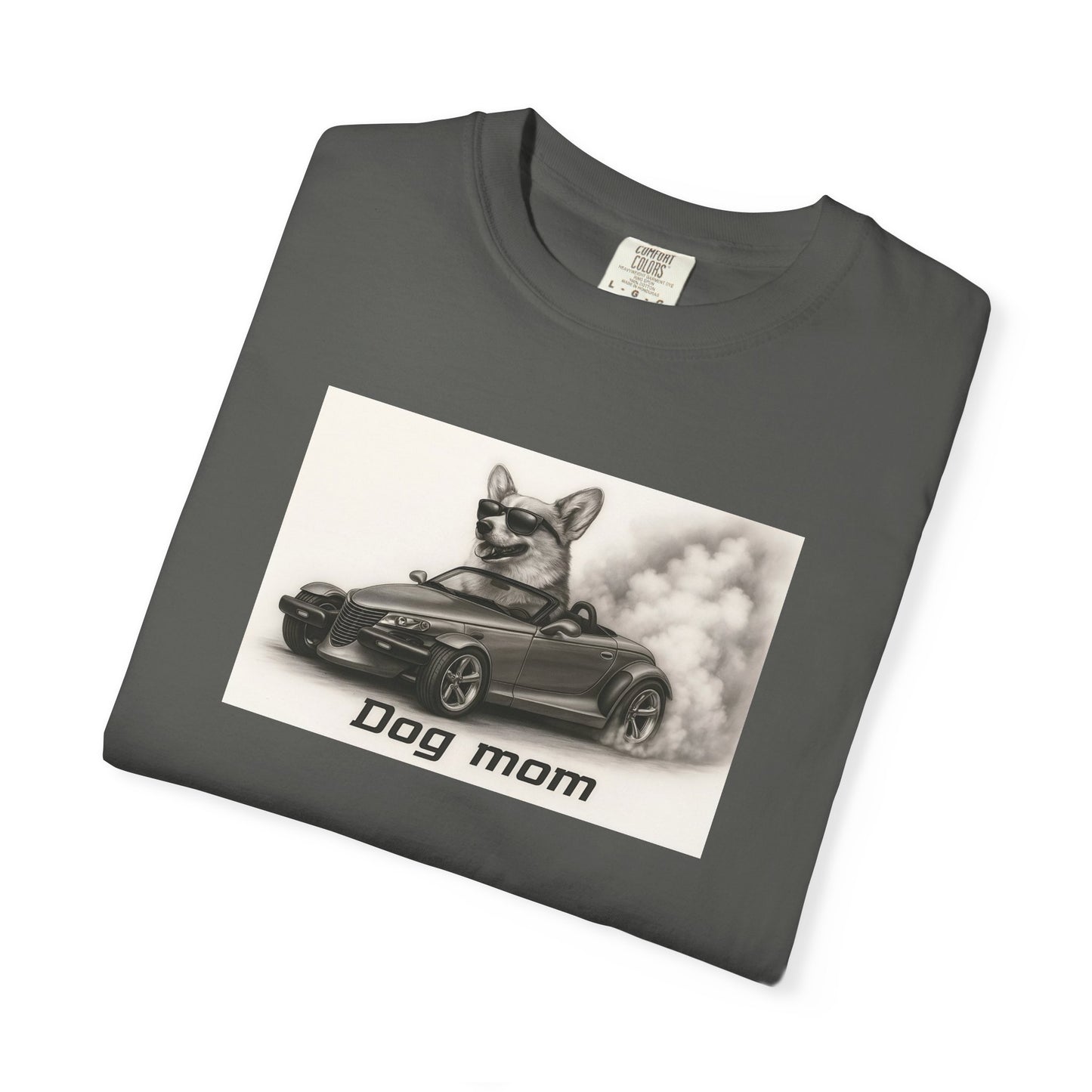 Dog Mom - Corgi - “Cool Dogs in Cool Cars” T-Shirt Collection! 🐶🚗