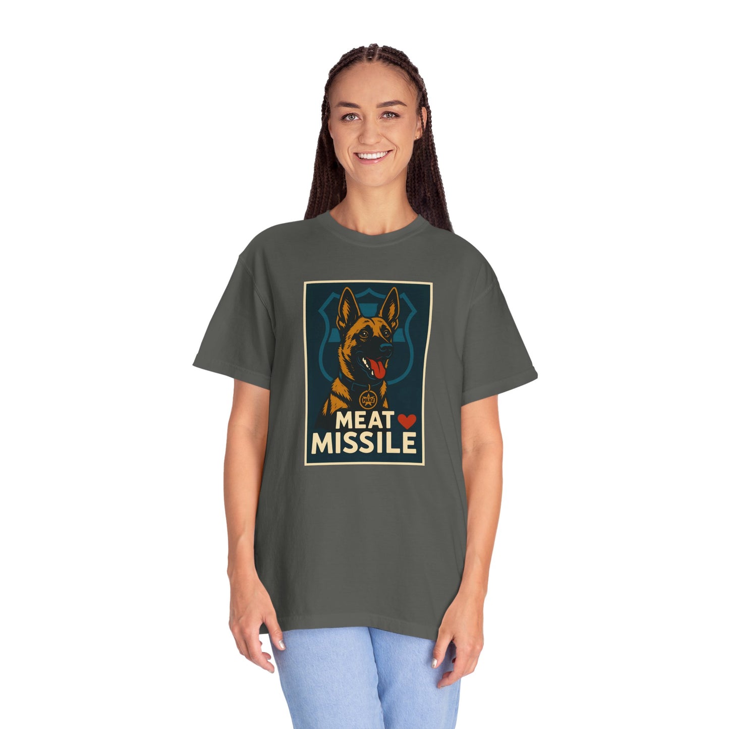 🚀 Belgian Malinois “Meat Missile” Tee