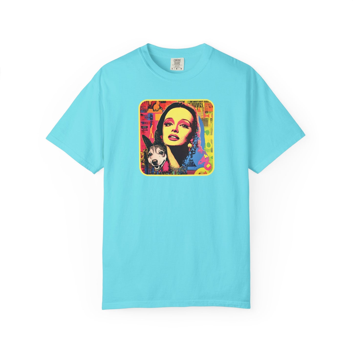 Pop Art Mom and Dog T-Shirt