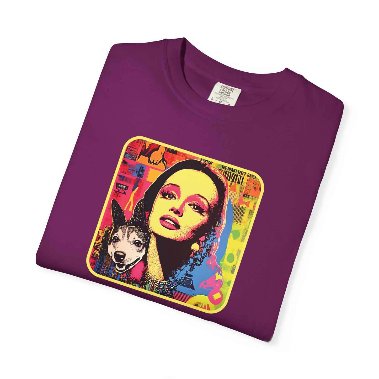 Pop Art Mom and Dog T-Shirt
