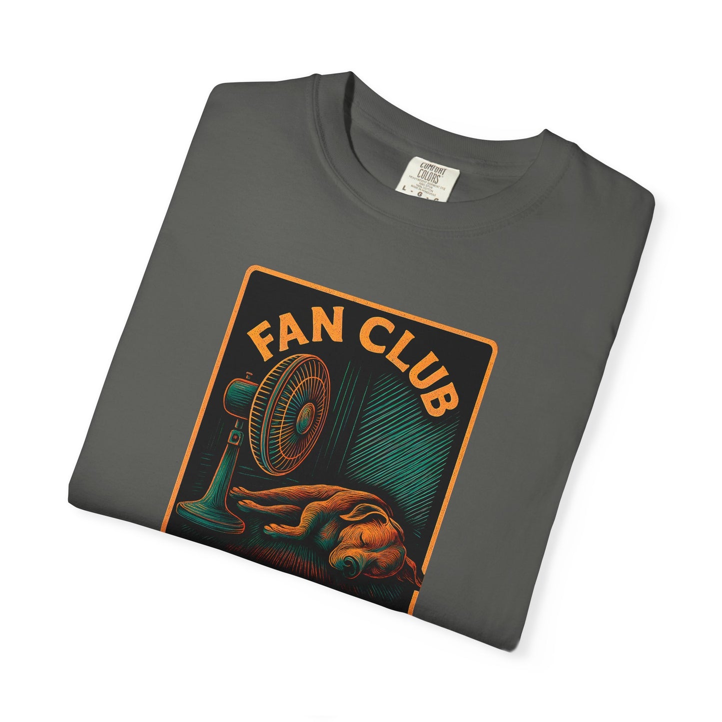 Fan Club President Unisex T-shirt, Garment-Dyed Tee, Unique Gift, Club Member Apparel, Casual Wear, Fan Merchandise