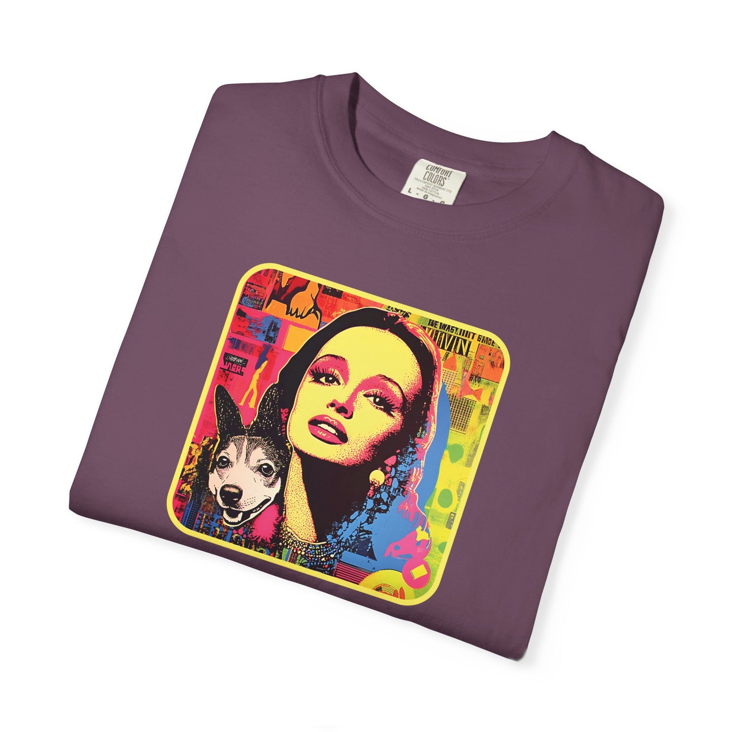 Pop Art Mom and Dog T-Shirt