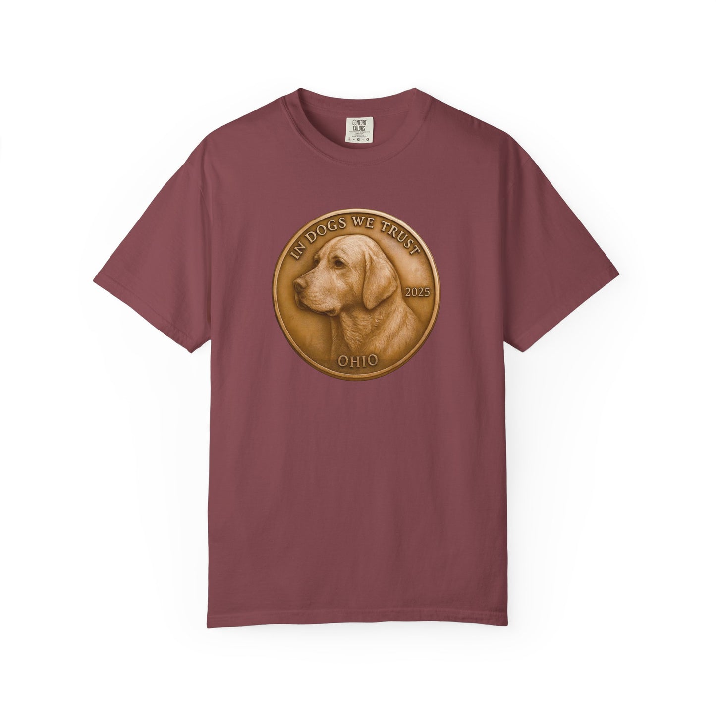 Ohio State Coin T-Shirt Collection - Proud Dog Breed Illustrations