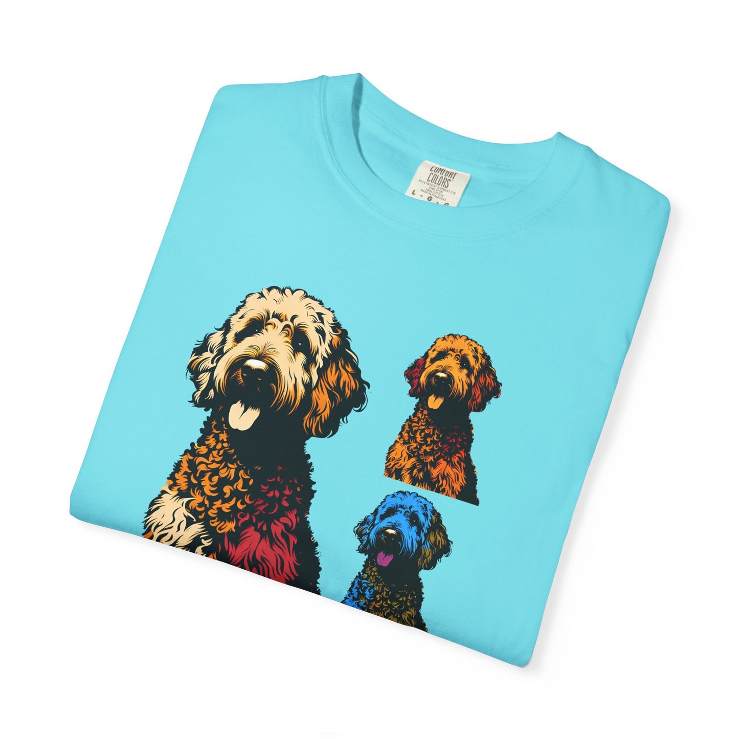 Labradoodle Love Tee – Color Splash Edition