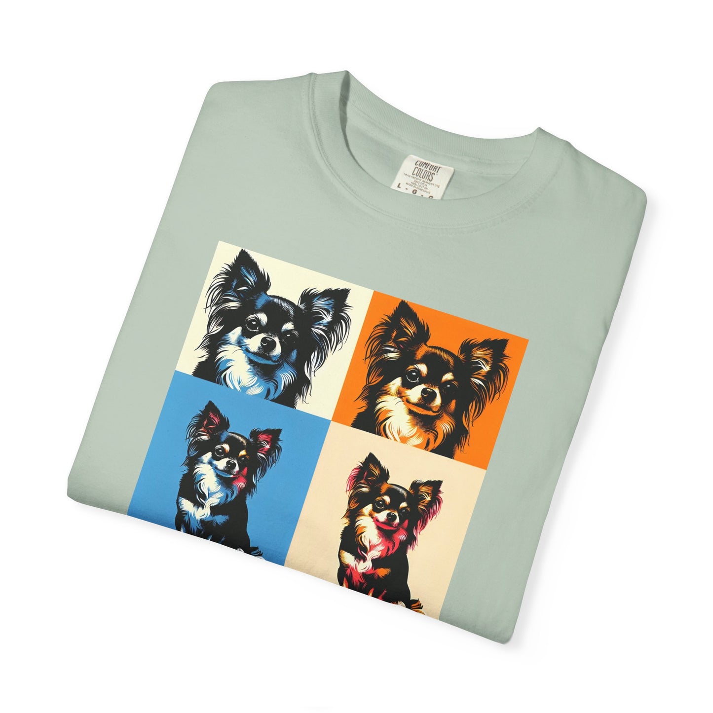 Chihuahua Pop Art Unisex T-shirt - Colorful Graphic Tee for Dog Lovers