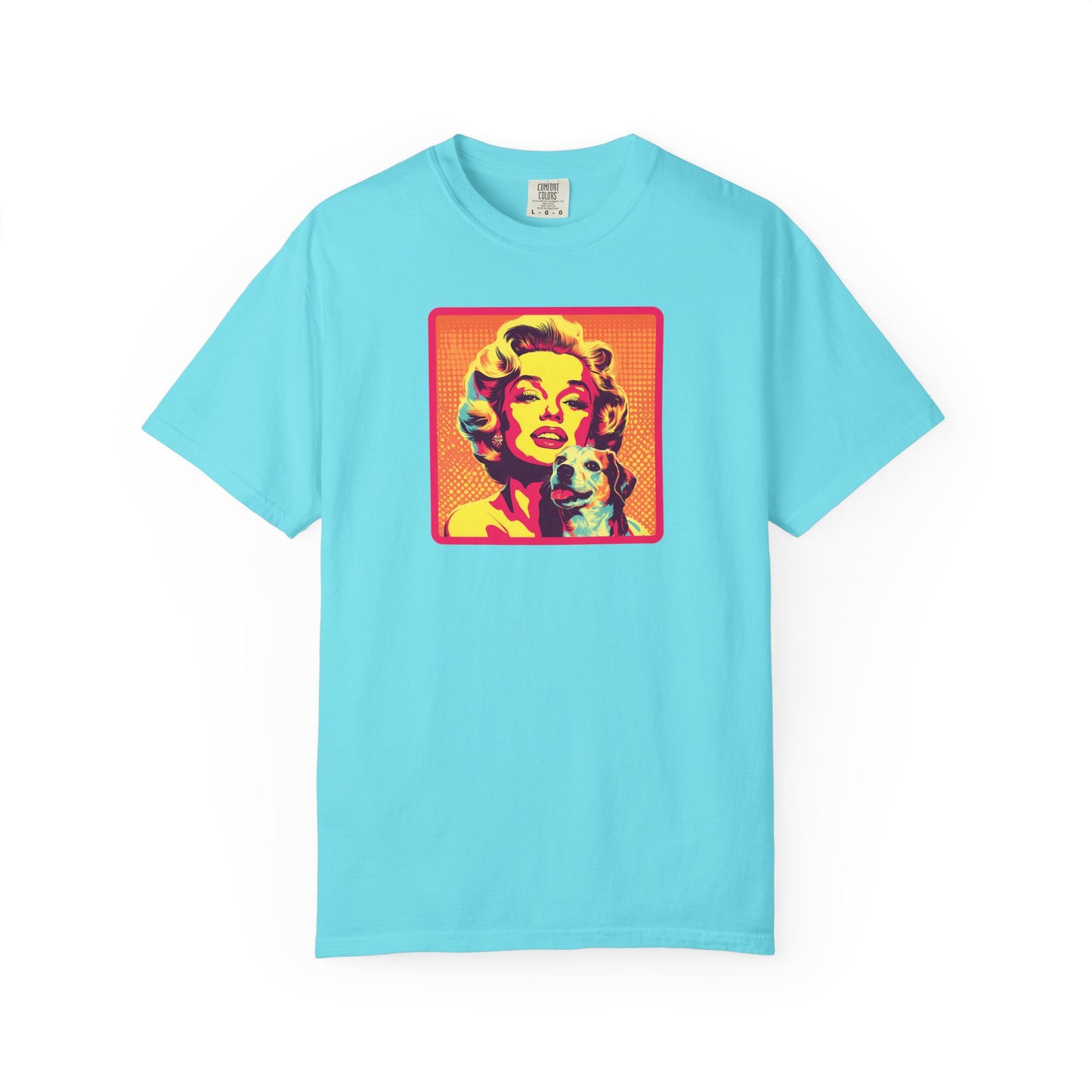 Vintage Dog Mom T-shirt - Unisex Garment-Dyed Tee for Dog Lovers
