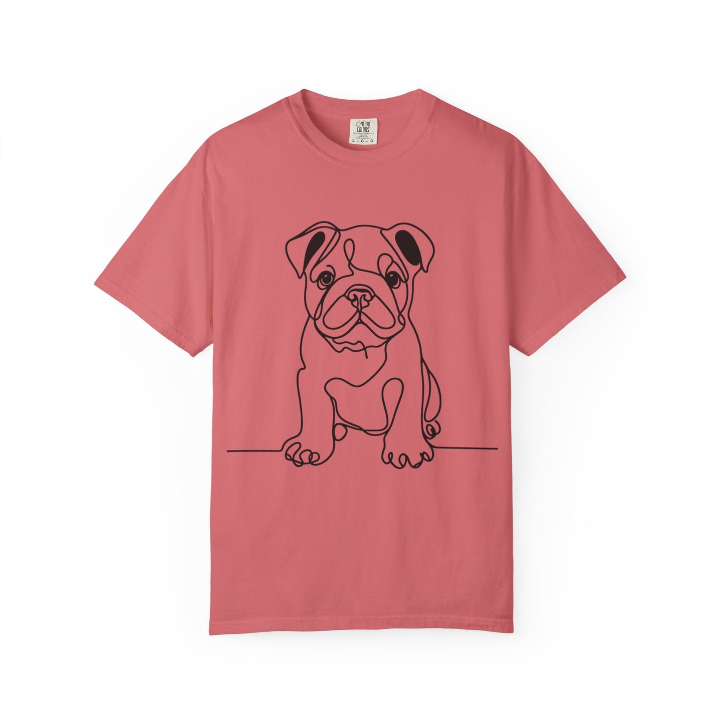 Adorable Bulldog Graphic Unisex T-Shirt