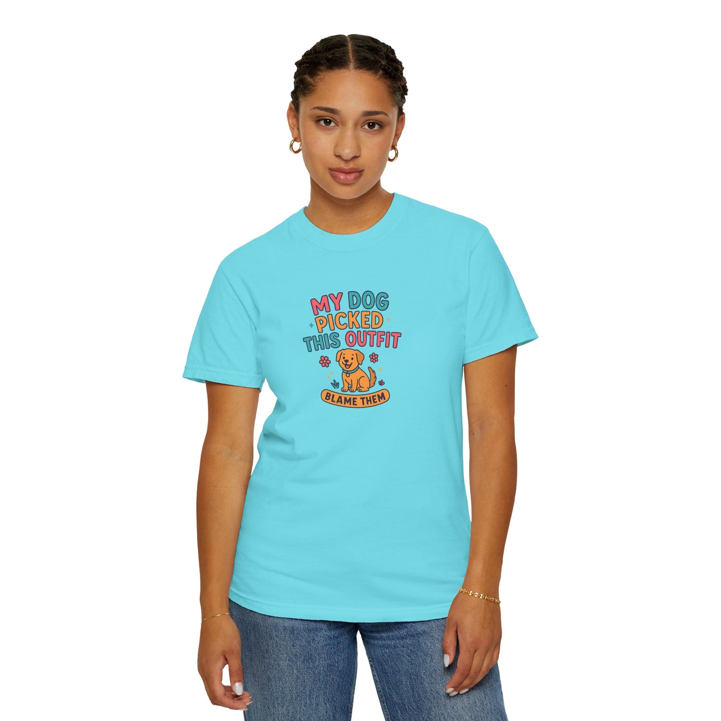 Dog Lover T-Shirt - My Dog Picked This Outfit