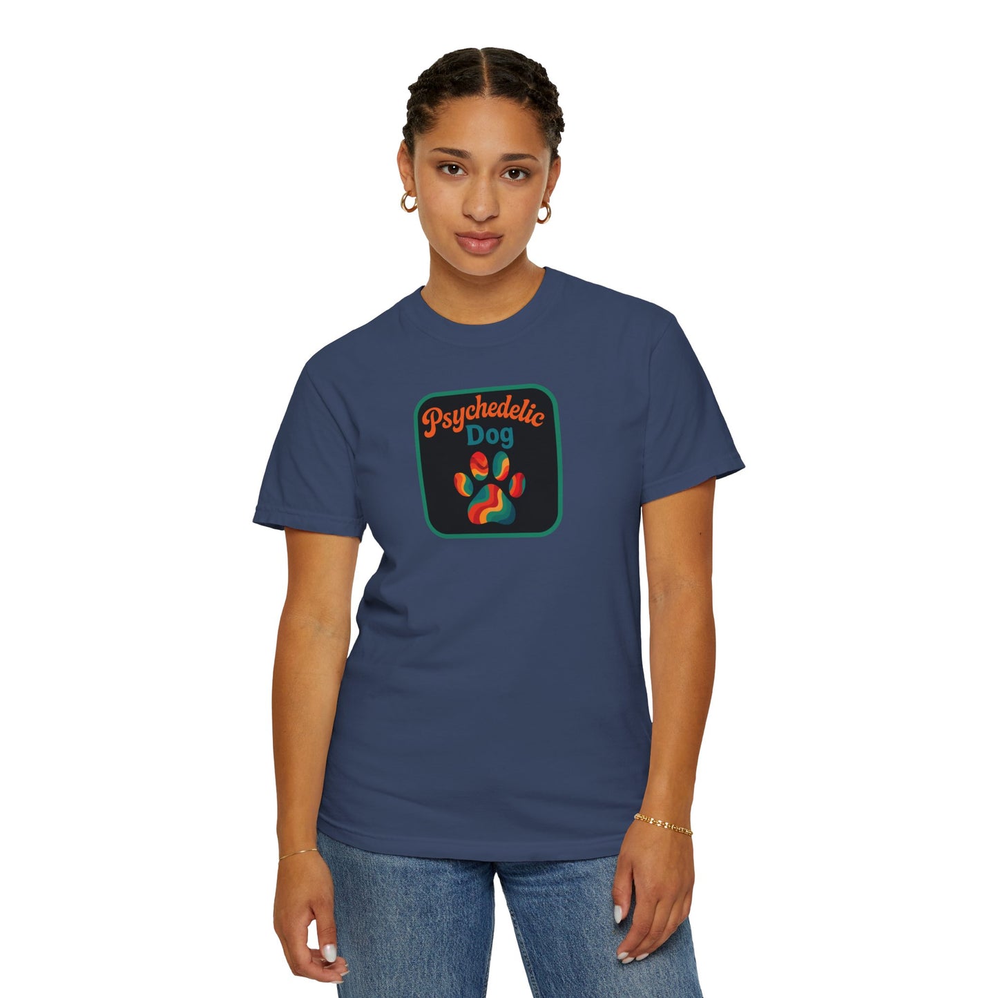 Psychedelic Dog T-shirt