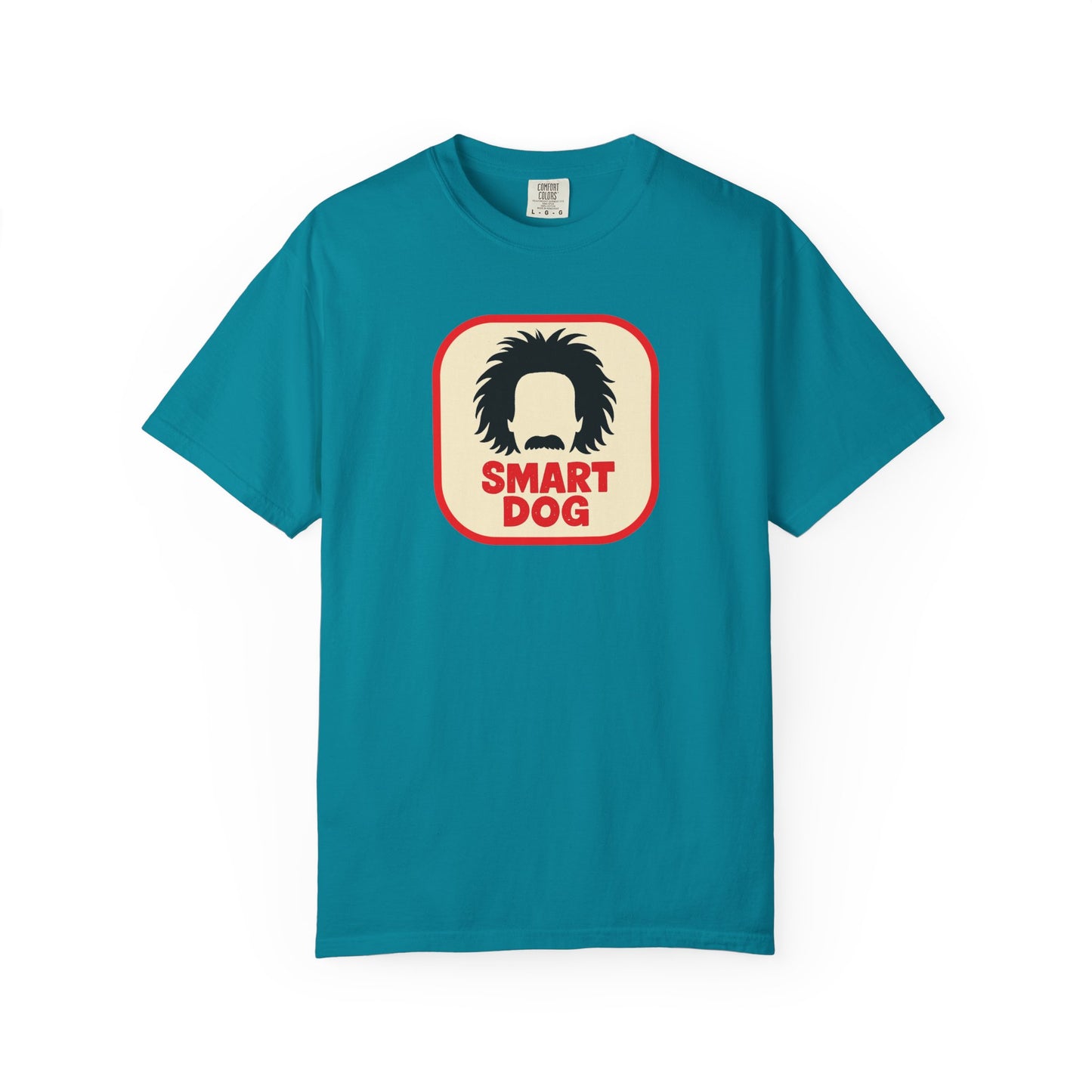 Dog Lover Graphic T-shirt - Smart Dog, Albert Einstein Design