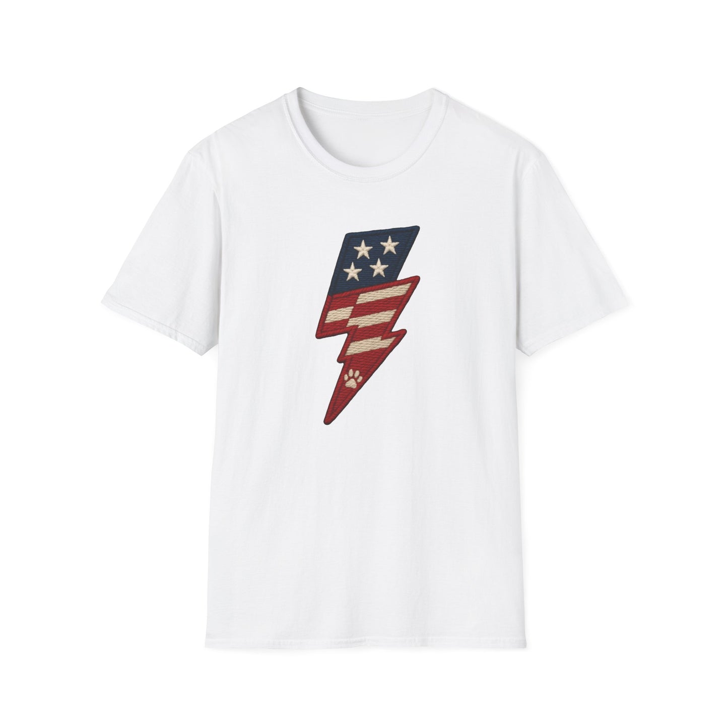 Patriotic Unisex T-Shirt with Flag Design, USA Pride Shirt, Everyday Wear, 4th of July Gift, Casual Style, American Flag Tee