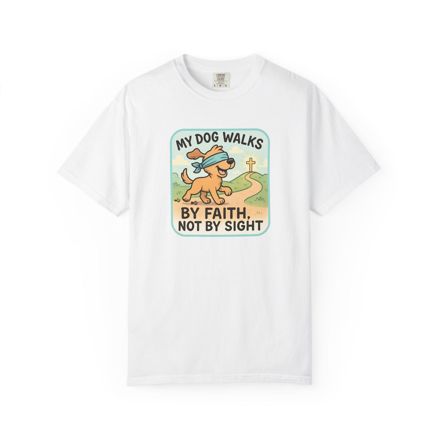 Faith-Inspired Dog Lover T-Shirt, Pet Owner Gifts, Cute Dog Apparel, Faith and Pets Merchandise, Casual Summer Wear