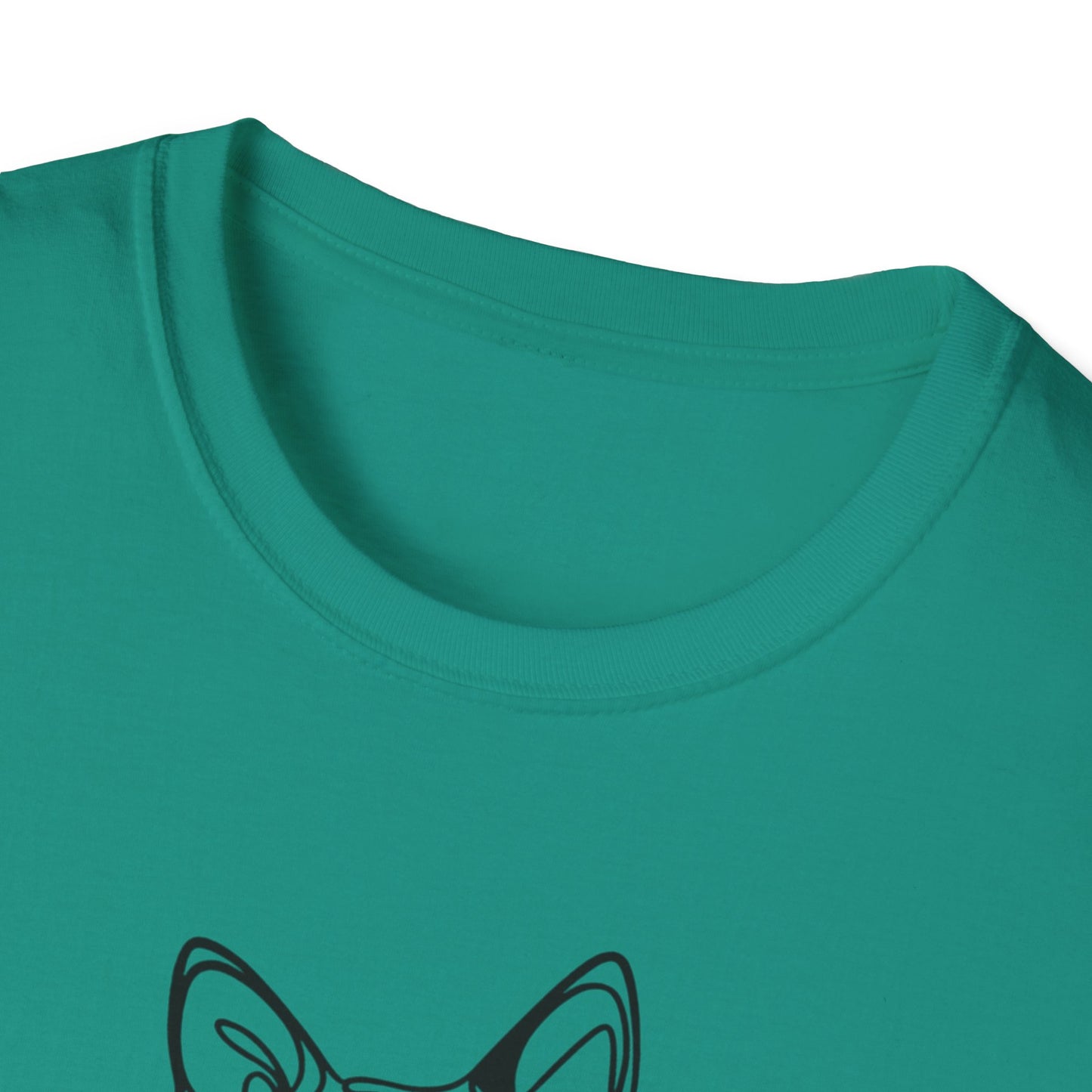 🖤 True Grit – Blue Heeler Line Art Tee