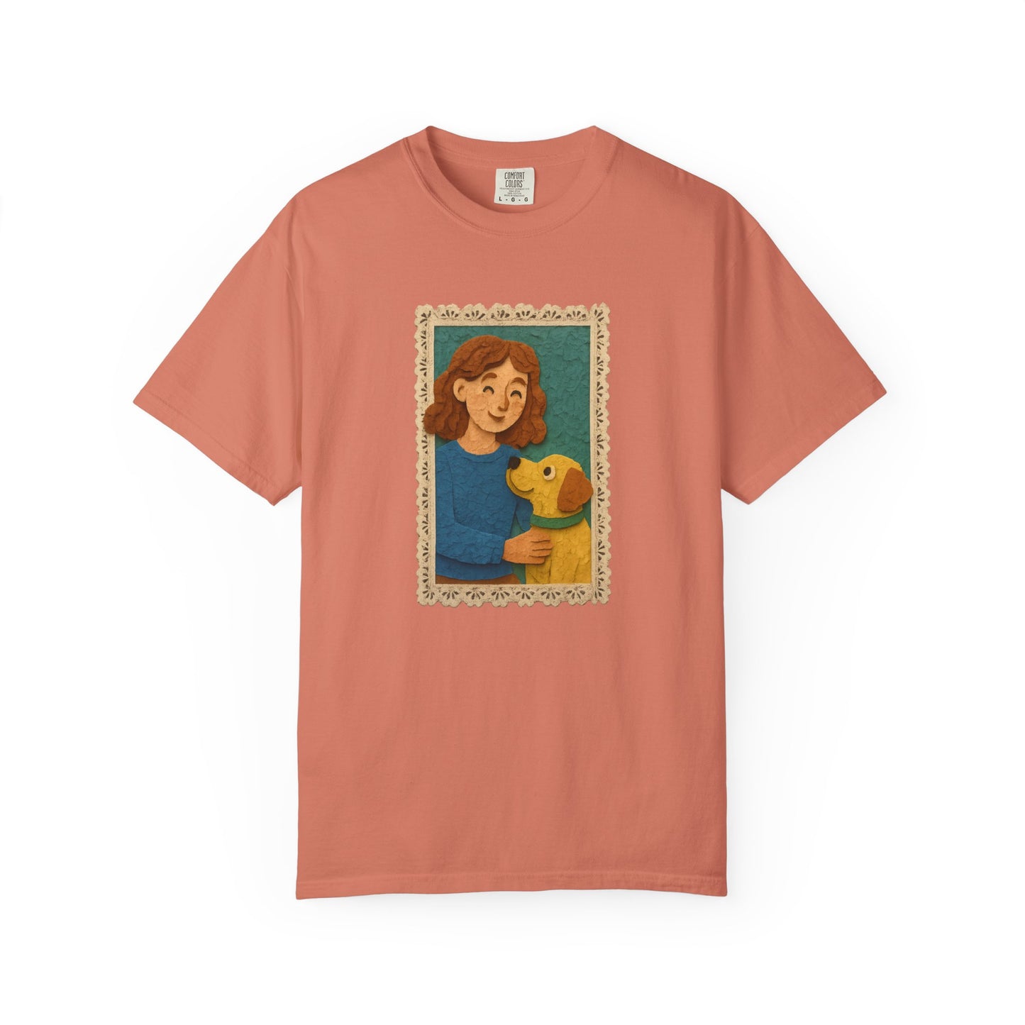 Dog Mom T-shirt - Unisex Garment-Dyed Tee for Pet Lovers