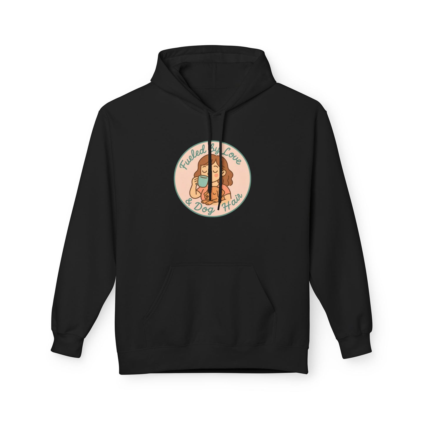 Hoodie for Dog Moms - Unisex Midweight Softstyle Fleece Hoodie