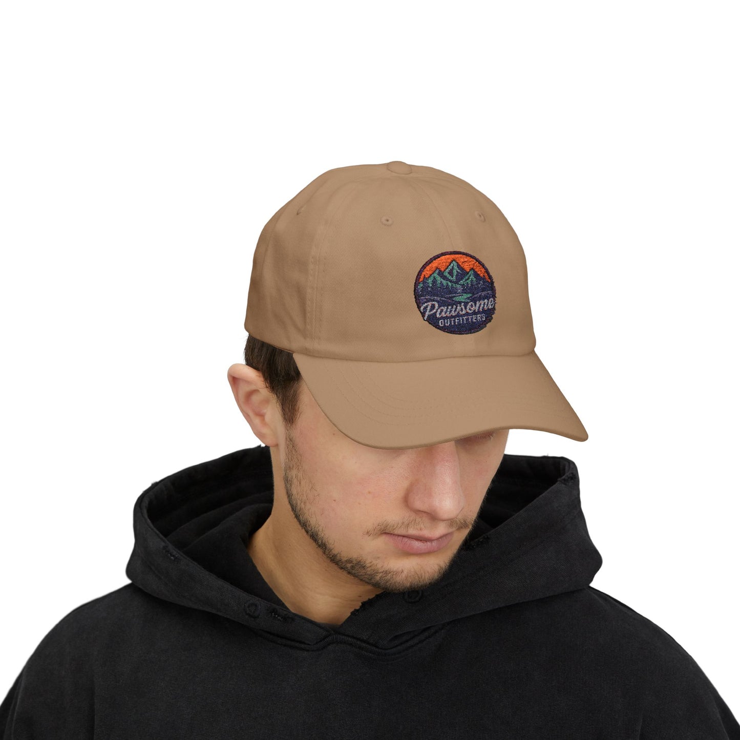Classic Pawsome Outdoor Dad Cap - Casual Summer Hat, Gift for Dad, Hiking Cap, Adjustable Dad Hat, Adventure Ready Headwear