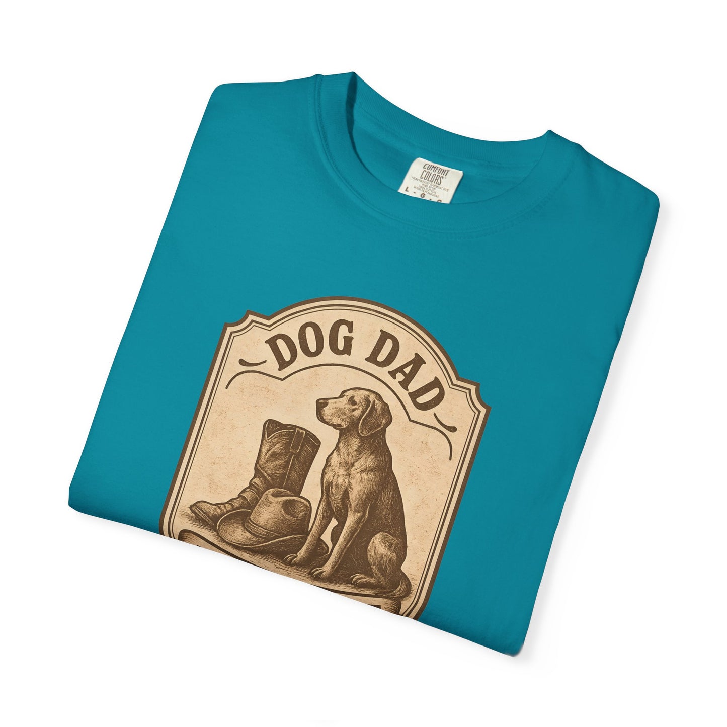 Dog Dad Raised Right T-Shirt, Gift for Dog Lovers, Cute Pet Apparel, Funny Dog Dad Tee, Unisex Casual Wear
