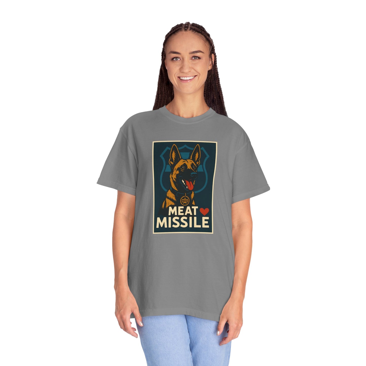 🚀 Belgian Malinois “Meat Missile” Tee