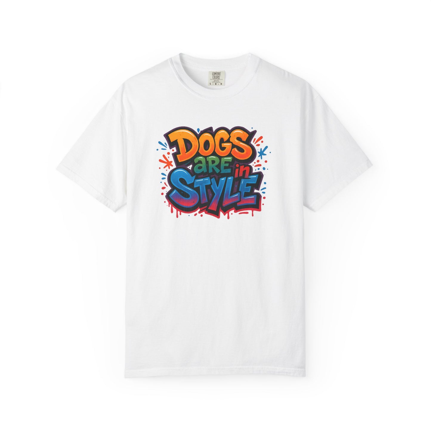 Stylish Dog Lovers T-Shirt - "Dogs are in STYLE"