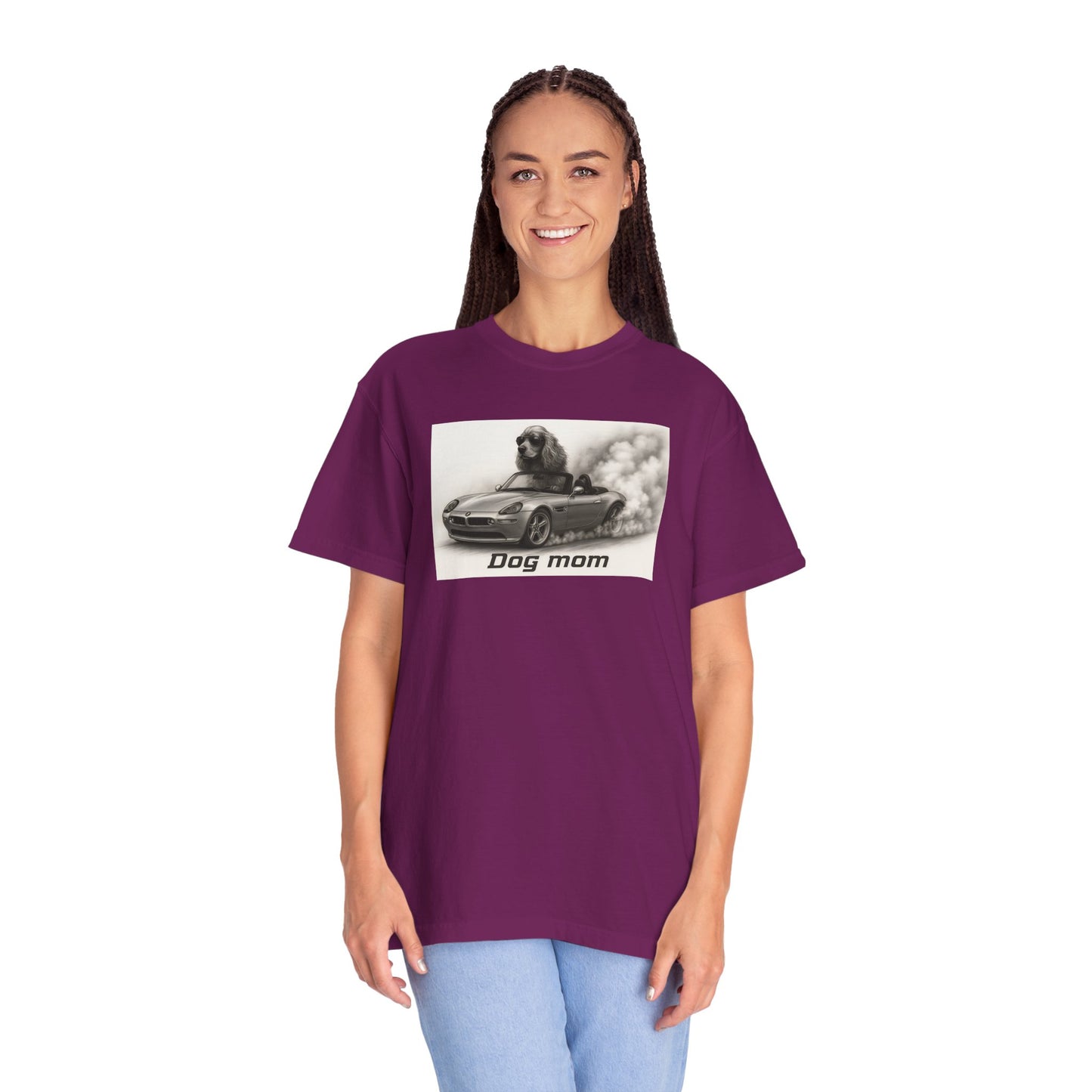Dog Mom - Cocker Spaniel - “Cool Dogs in Cool Cars” T-Shirt Collection! 🐶🚗
