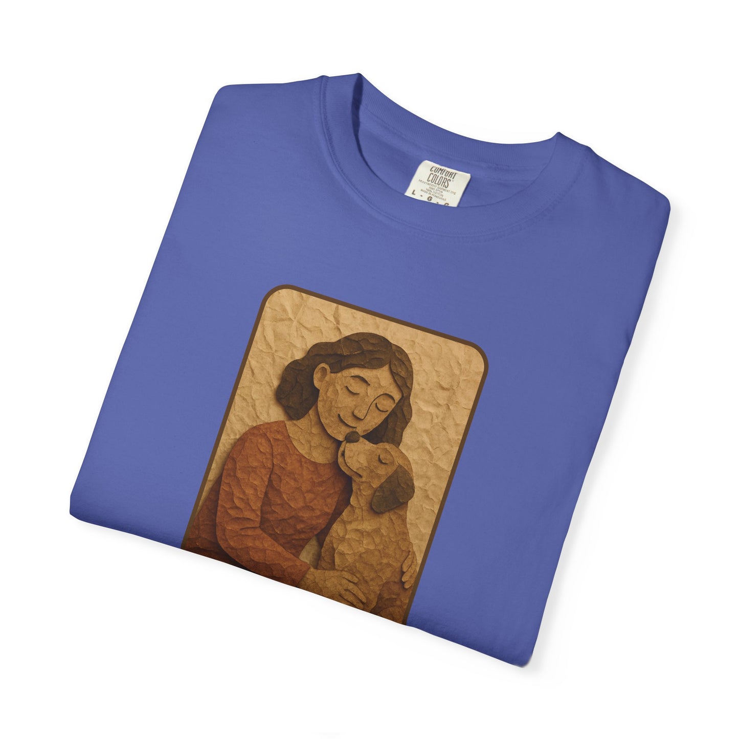 Dog Mom T-shirt - Unisex Garment-Dyed Tee for Pet Lovers