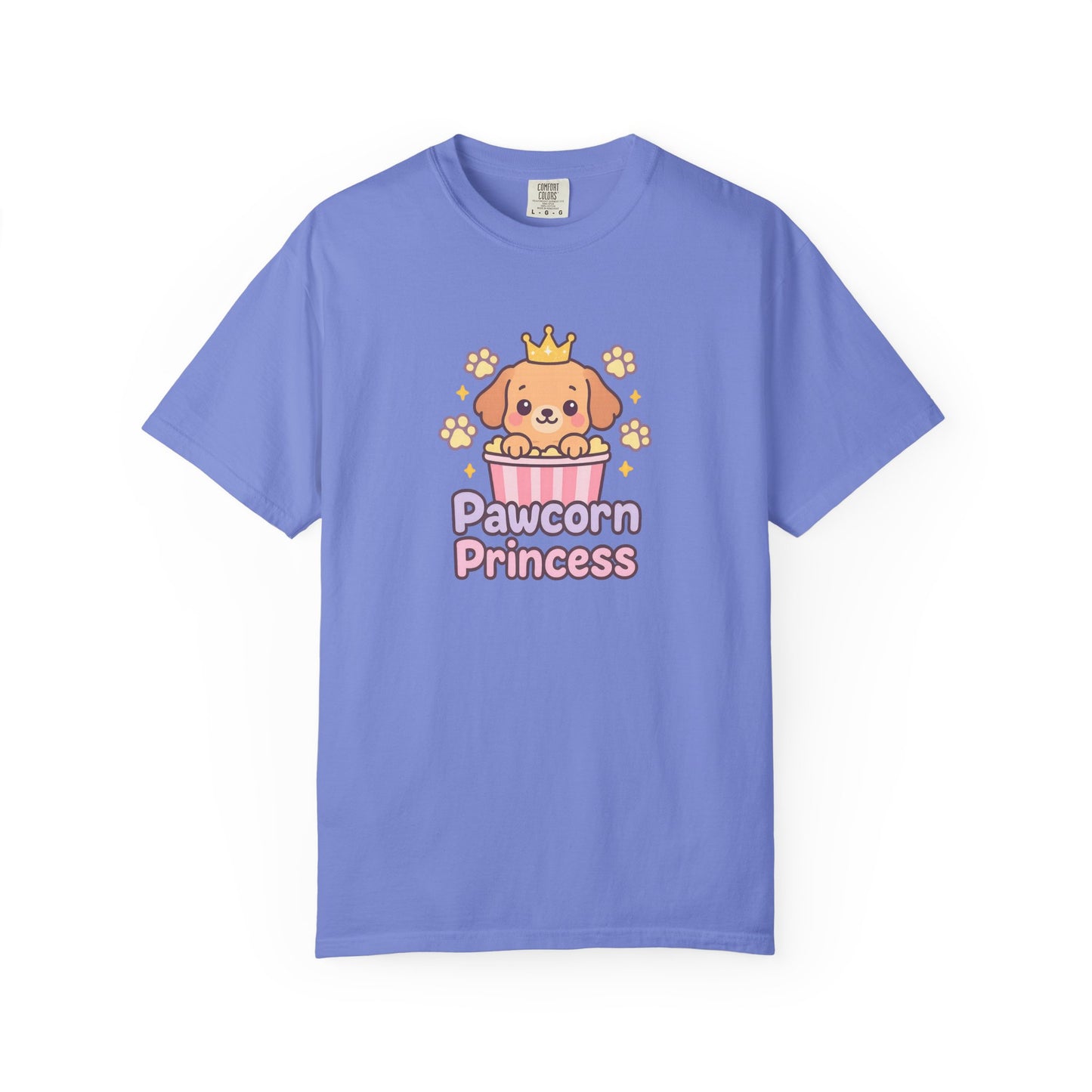 Pawprint Princess T-Shirt, Cute Dog Lover Tee, Funny Pet Shirt, Gift for Dog Moms, Animal Lover Clothing