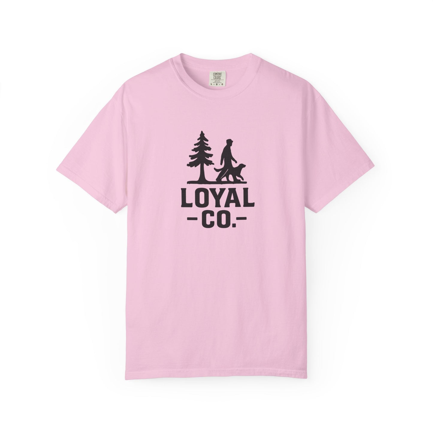 Loyal Co. Unisex Garment-Dyed T-shirt – Perfect for Outdoor Enthusiasts, Casual Wear, Gifts, and Eco-Friendly Fashion