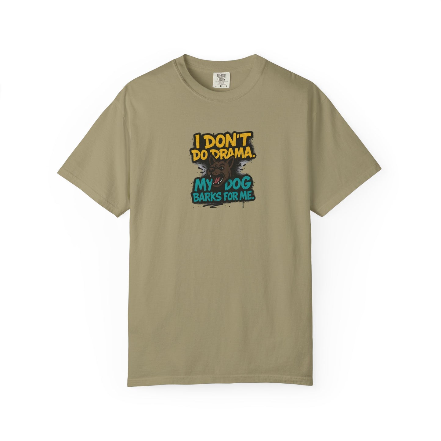 I Don't Do Drama Dog Dad T-Shirt