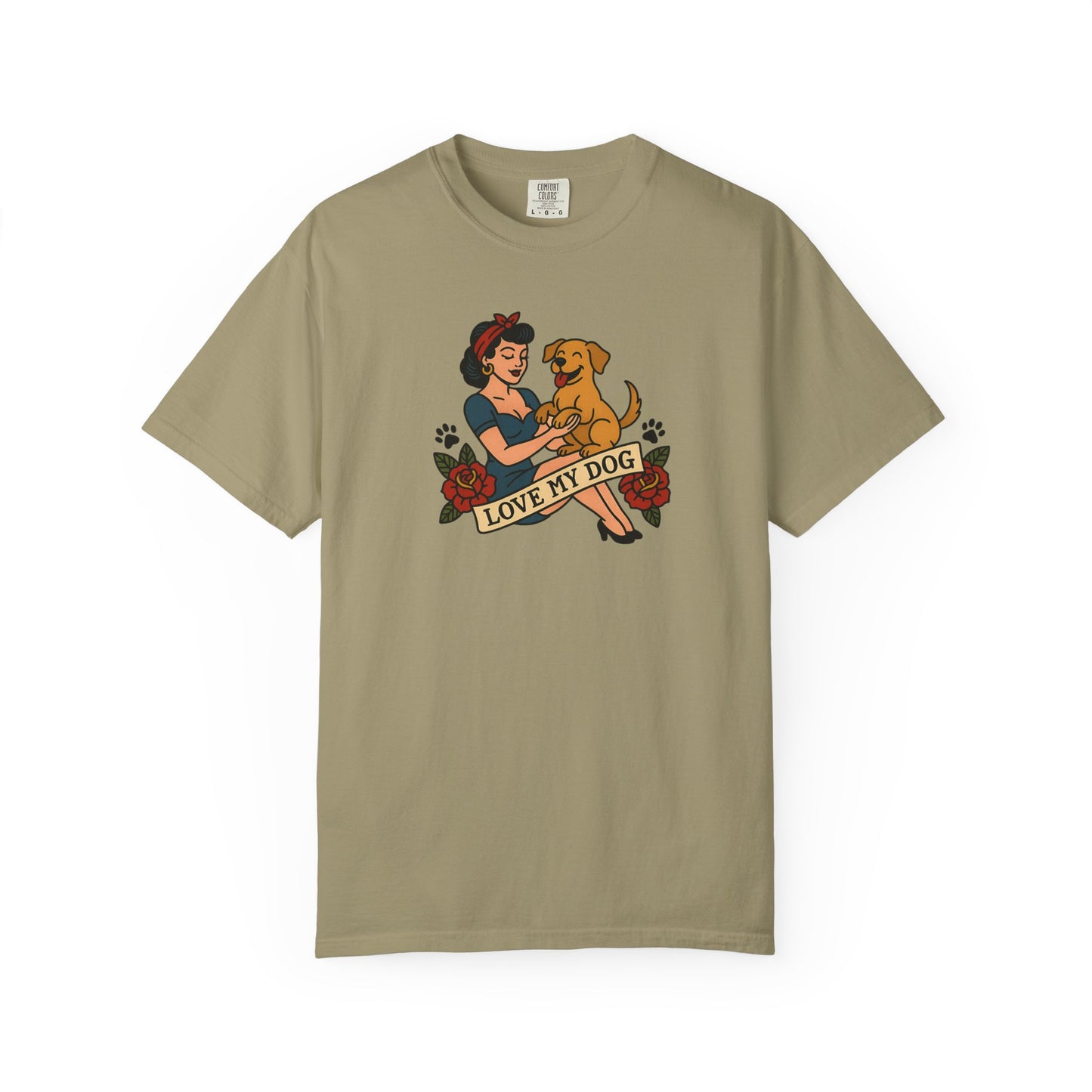 Love My Dog - T-Shirt, Perfect for Pet Owners, Gifts for Dog Lovers, Casual Wear, Love My Dog Shirt, Animal Lover Tee