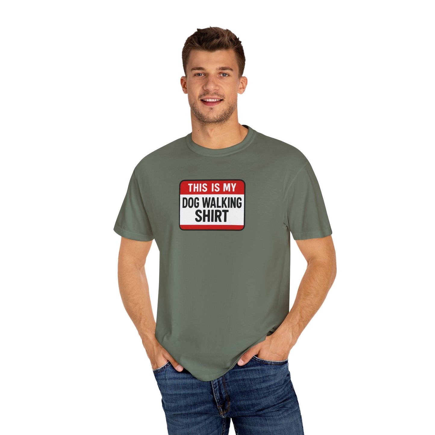 This Is My Dog Walking Shirt- T-Shirt