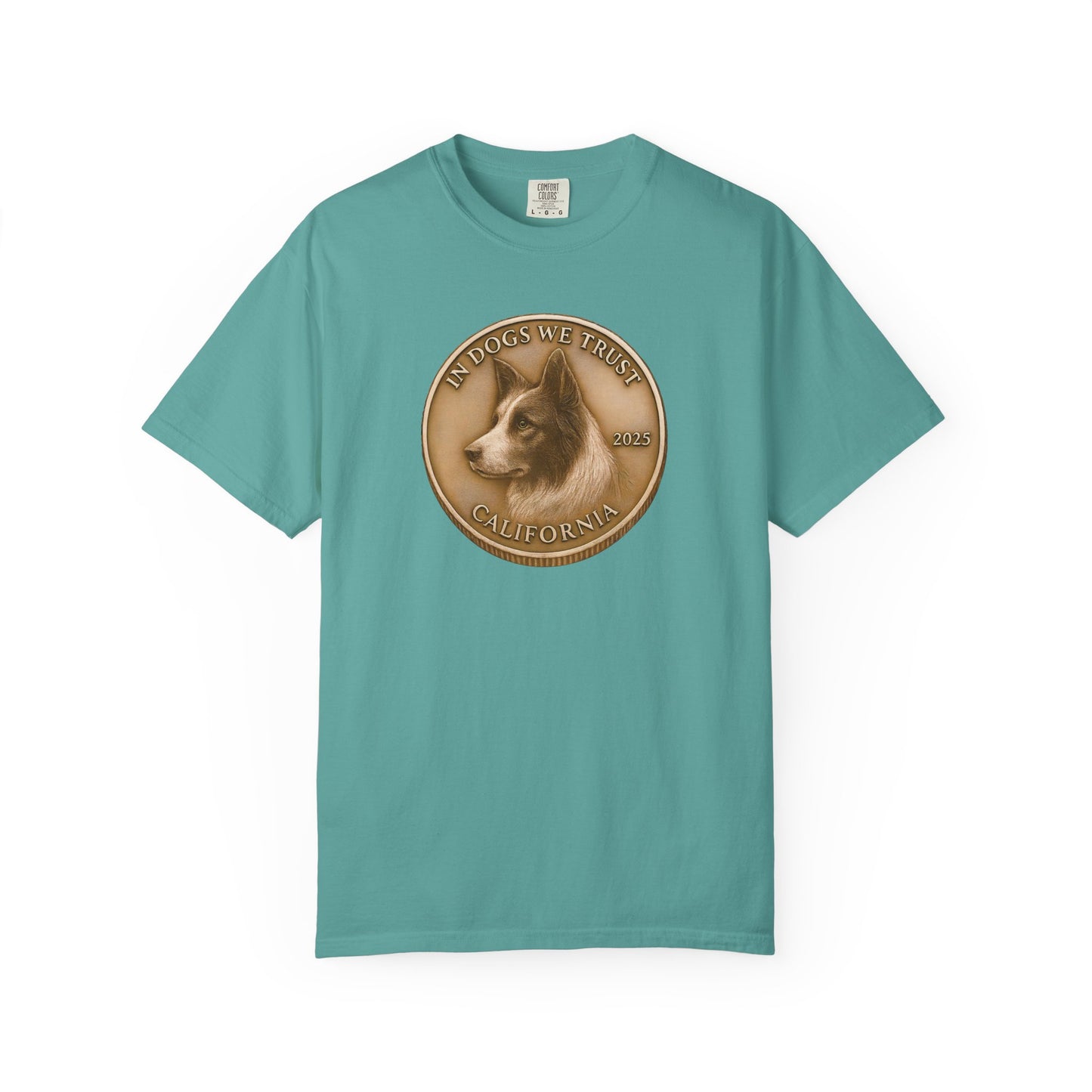 California State Coin T-Shirt Collection - Proud Dog Breed Illustrations
