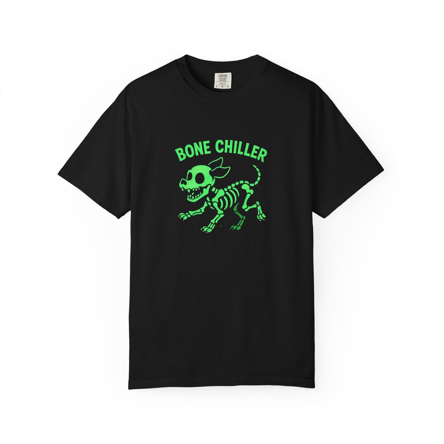 Bone Chiller Graphic Tee, Unisex T-Shirt, Halloween Shirt, Dog Lover Gift, Spooky Season Apparel