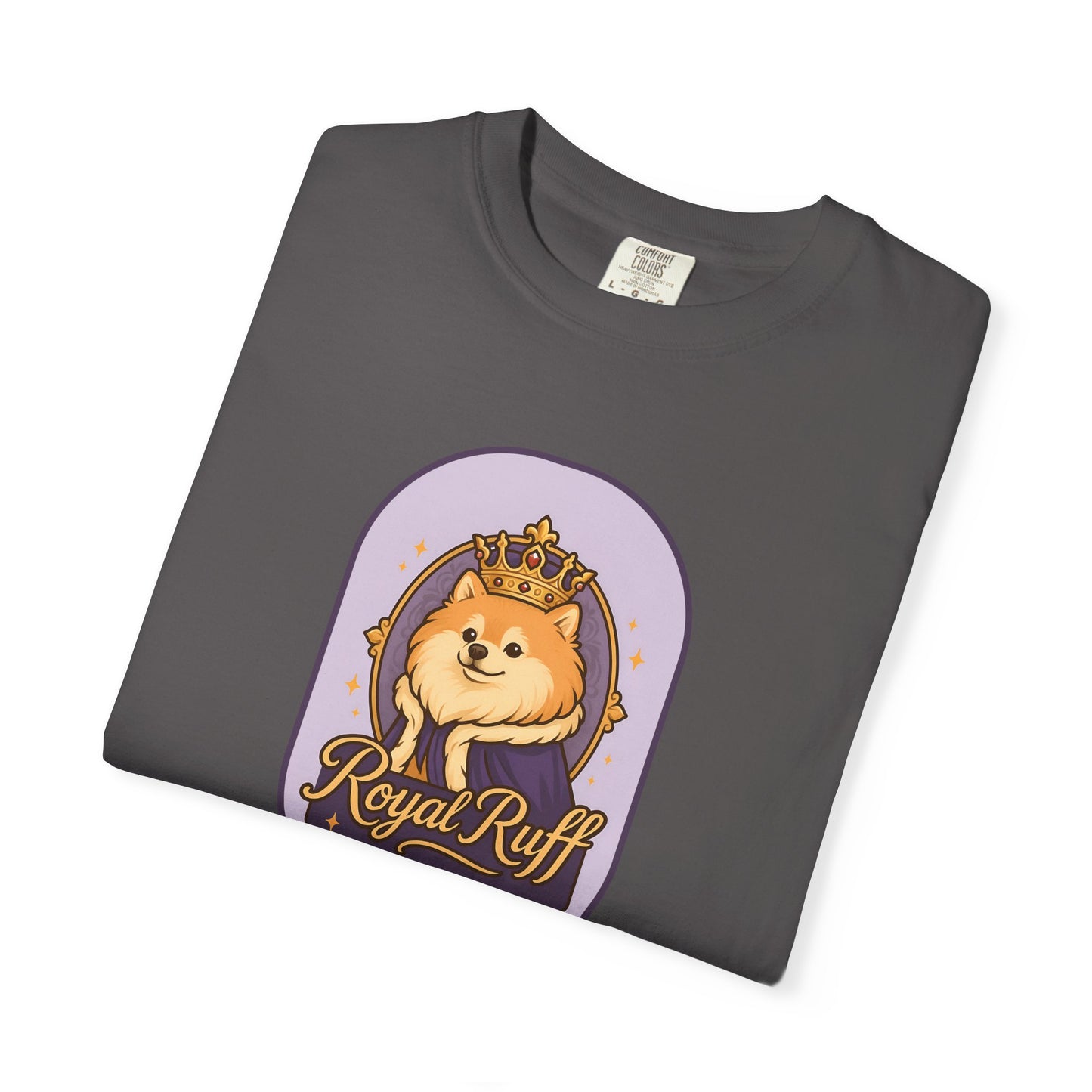 Dog Lover's Royal Ruff T-Shirt - Unisex Funny Pet Tee, Gift for Dog Parents, Cute Animal Shirt, Pet Memorial, Birthday Gift