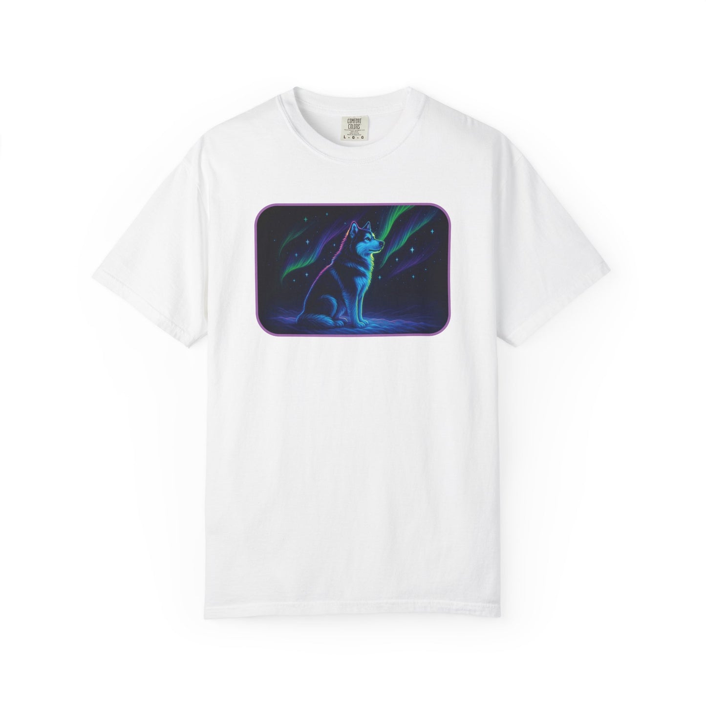 Alaskan Malamute Northern Lights T-shirt