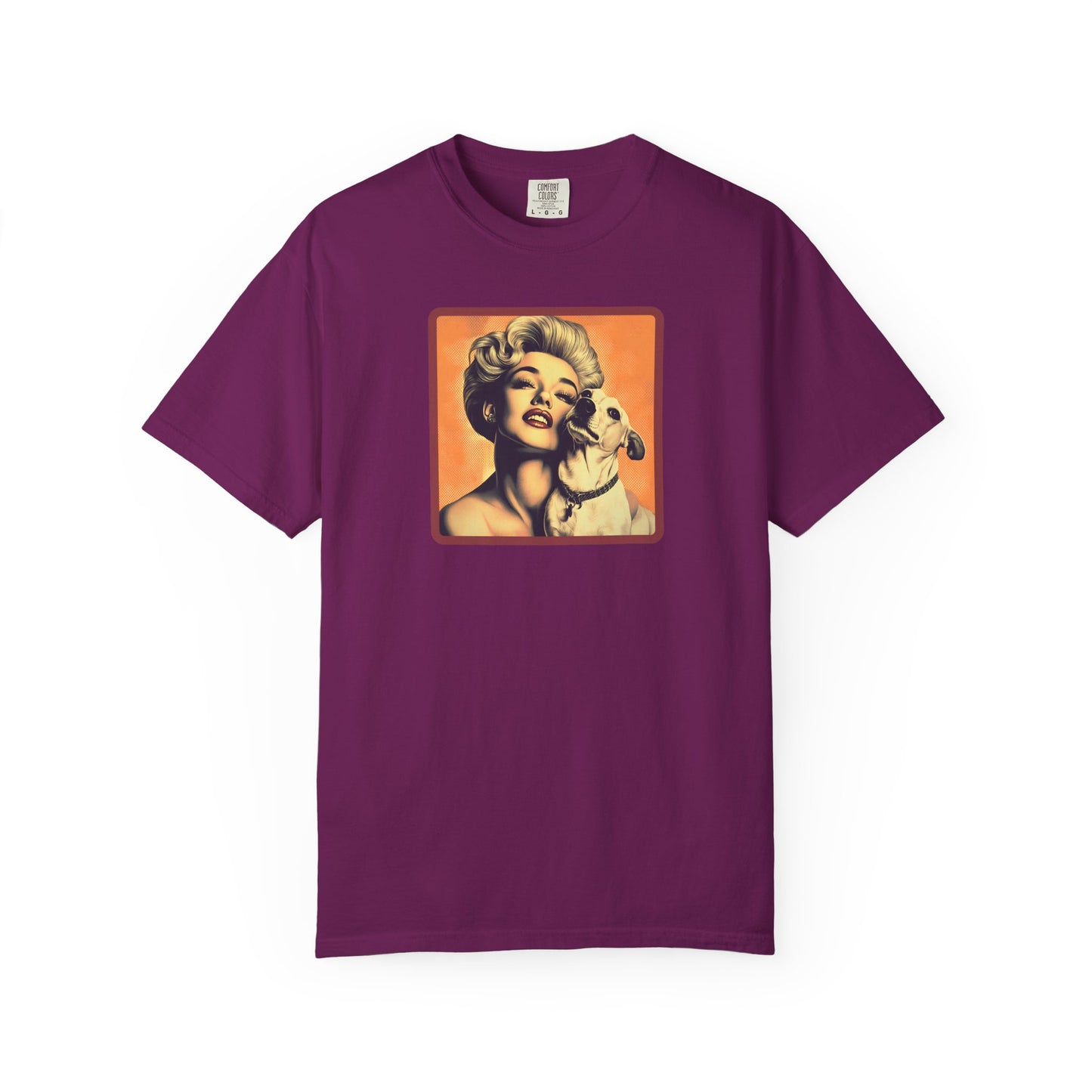 Vintage Poster T-Shirt - Unisex Garment-Dyed Tee