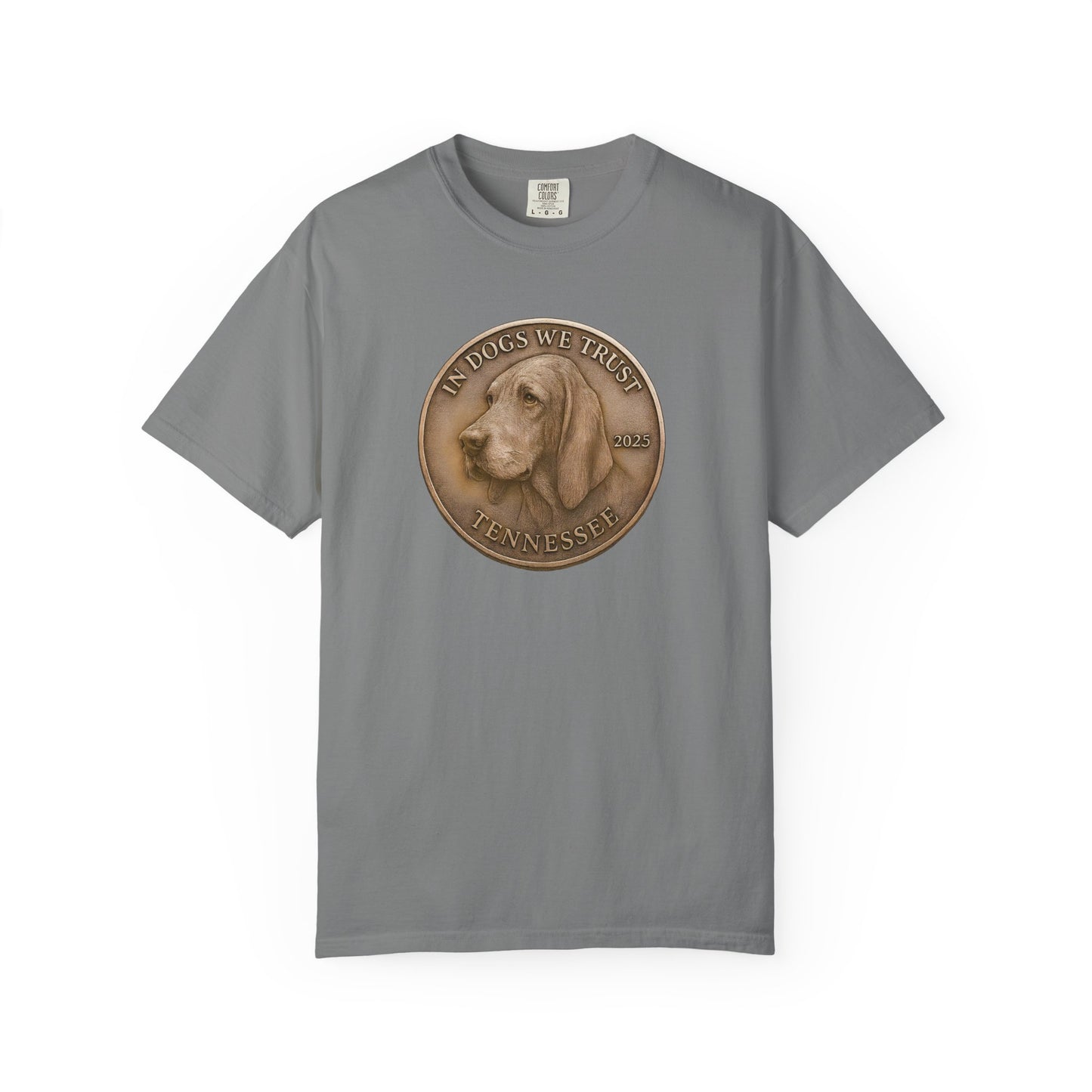 Tennessee State Coin T-Shirt Collection - Proud Dog Breed Illustrations