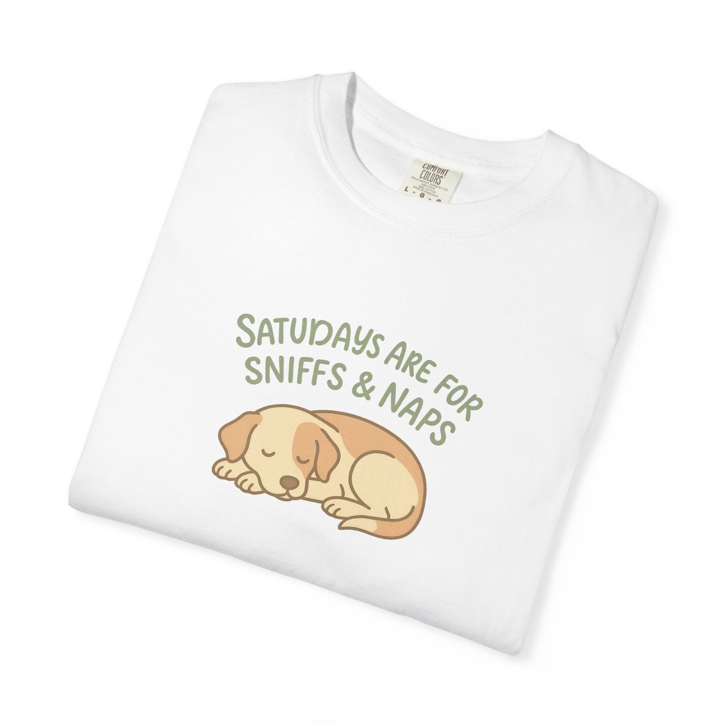 Saturdays are for naps Dog Dad T-Shirt