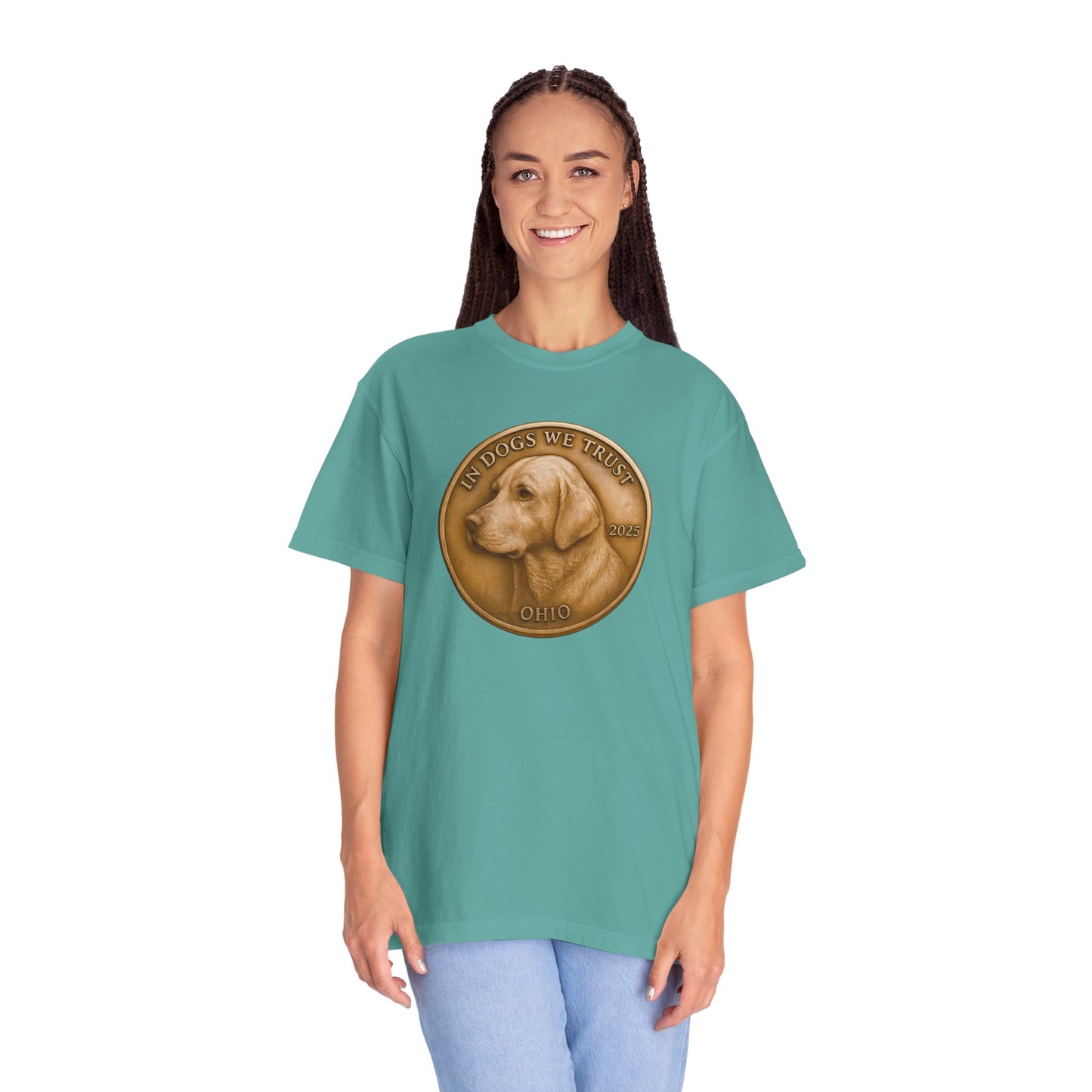 Ohio State Coin T-Shirt Collection - Proud Dog Breed Illustrations