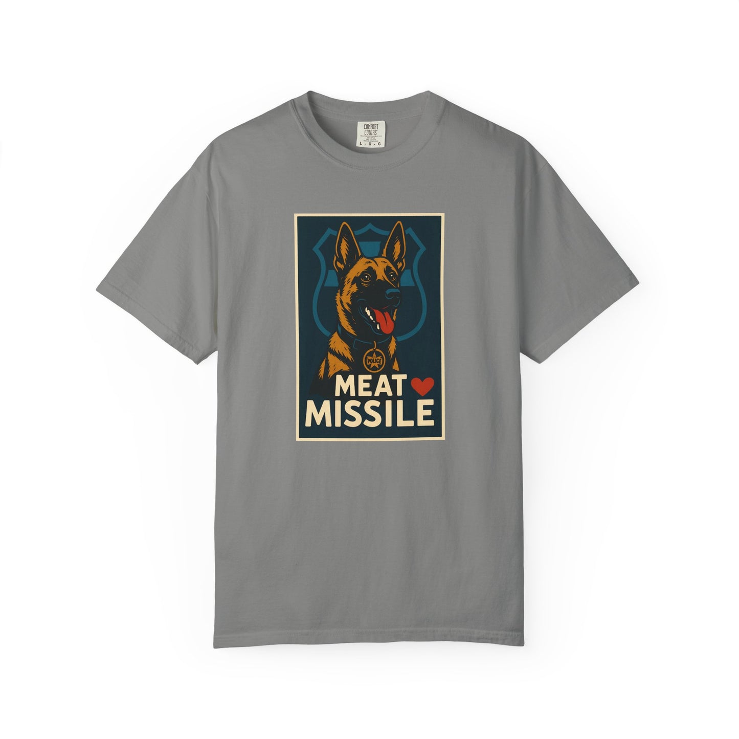 🚀 Belgian Malinois “Meat Missile” Tee