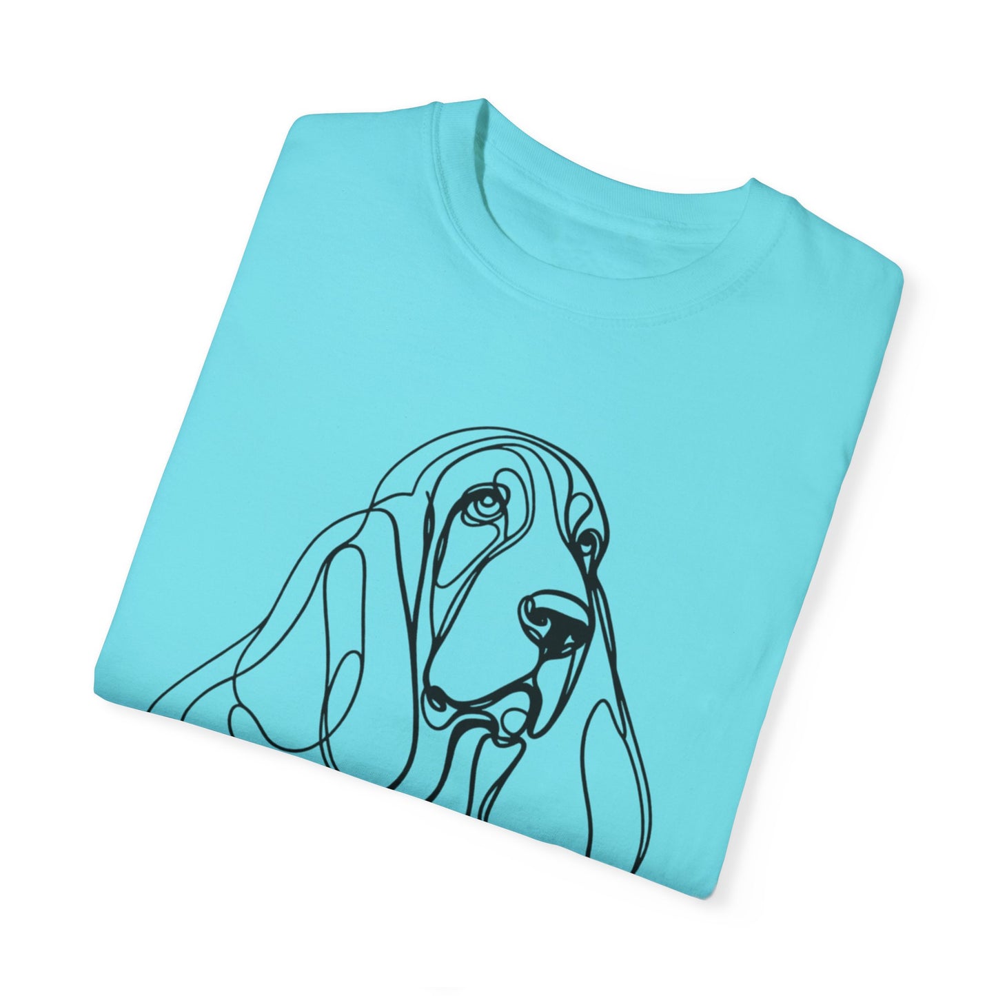 π Low & Loyal β Basset Hound Line Art Tee β Perfect for Dog Lovers