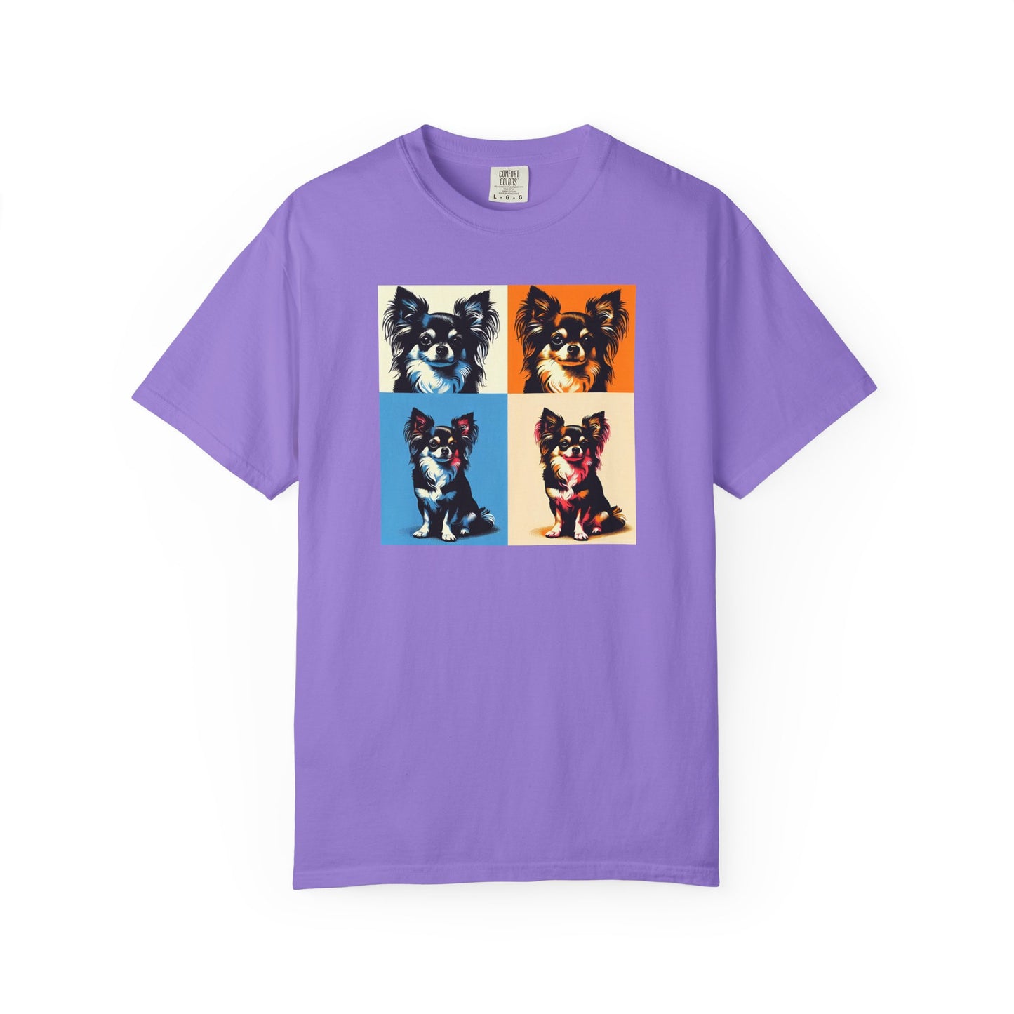 Chihuahua Pop Art Unisex T-shirt - Colorful Graphic Tee for Dog Lovers
